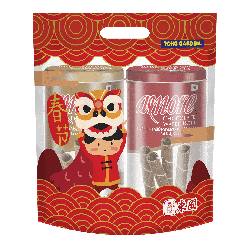 Amore CNY Wafer Roll Twin Pack (Chocolate + Peanut Chocolate) 